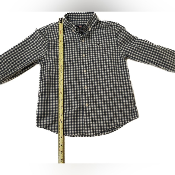 Vineyard Vines Sz 5 Blue Gingham Plaid Adorable charm in pint-sized perfection🦋 - Picture 4 of 10